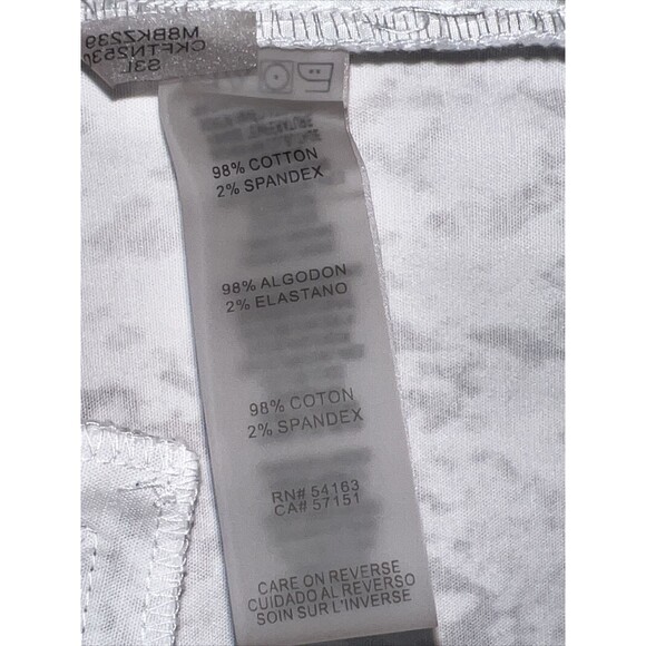 Calvin Klein Pants Size 16 Ankle Length With Snake Skin Print Zip Front Pockets - Picture 12 of 13